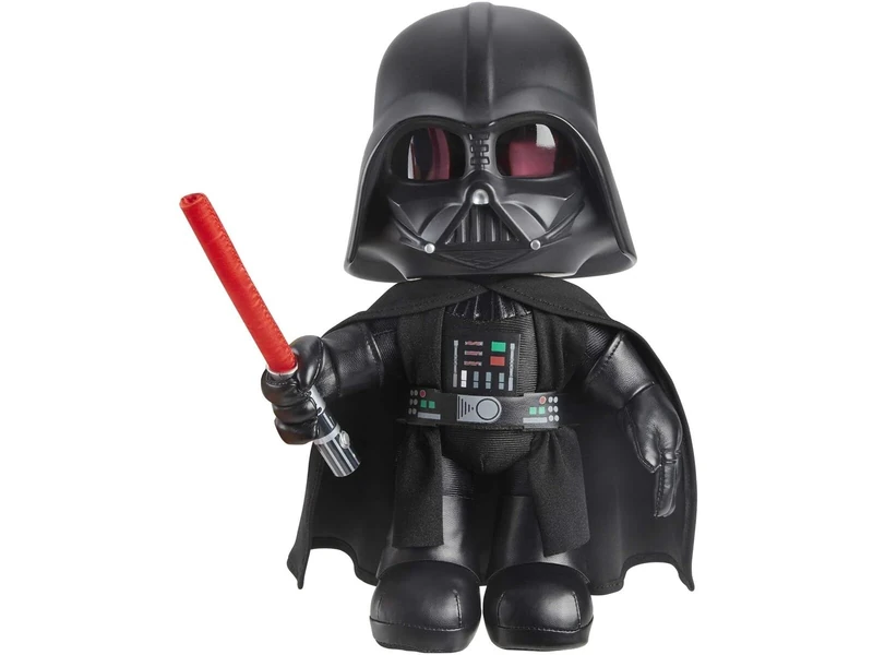 Star Wars Darth Vader Voice Manipulator Plush Figure with Light & Voice Changer, Collectible Gift