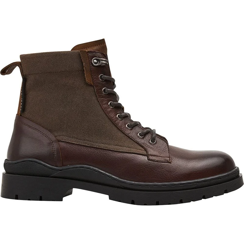 Pepe Jeans Men's Brad Combi Boots, 879cognac, 9 UK - Image 1