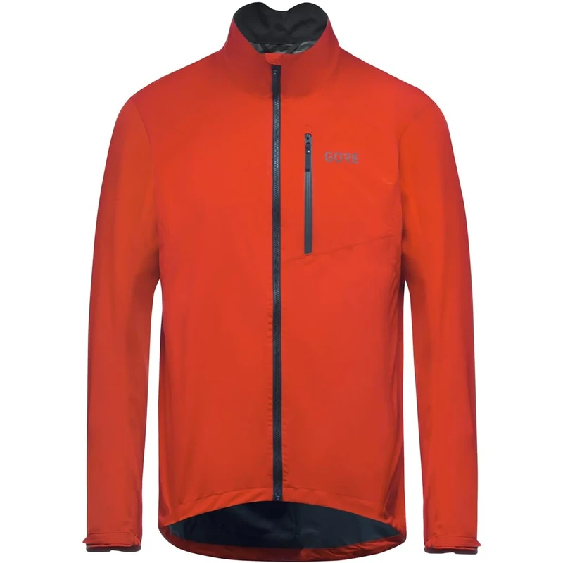 GORE WEAR Men's Cycling Jacket, GORE-TEX PACLITE, Fireball, S