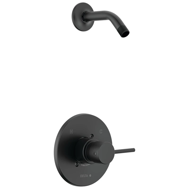 Delta Faucet T14259-BLLHD-PP Modern Shower Only, Matte Black