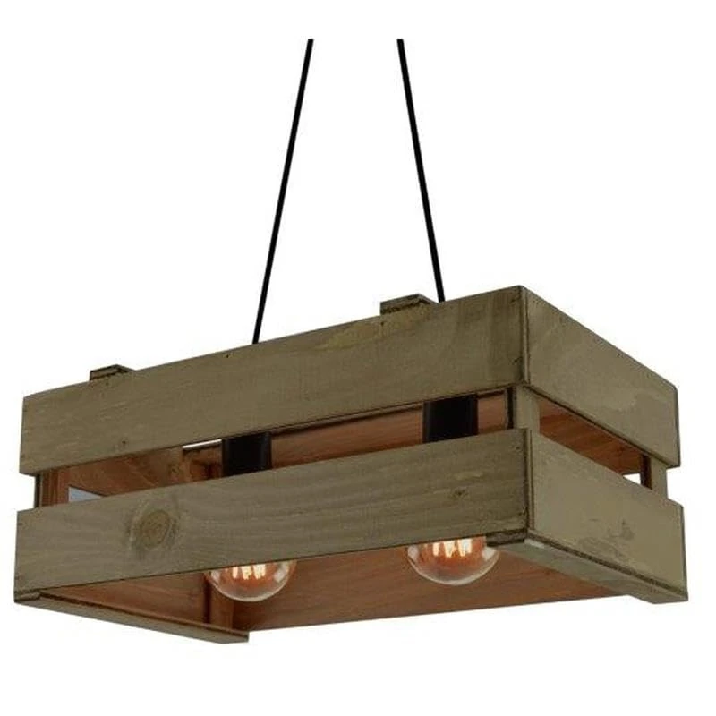 THELUZ 795/45 Ceiling Lighting, Walnut