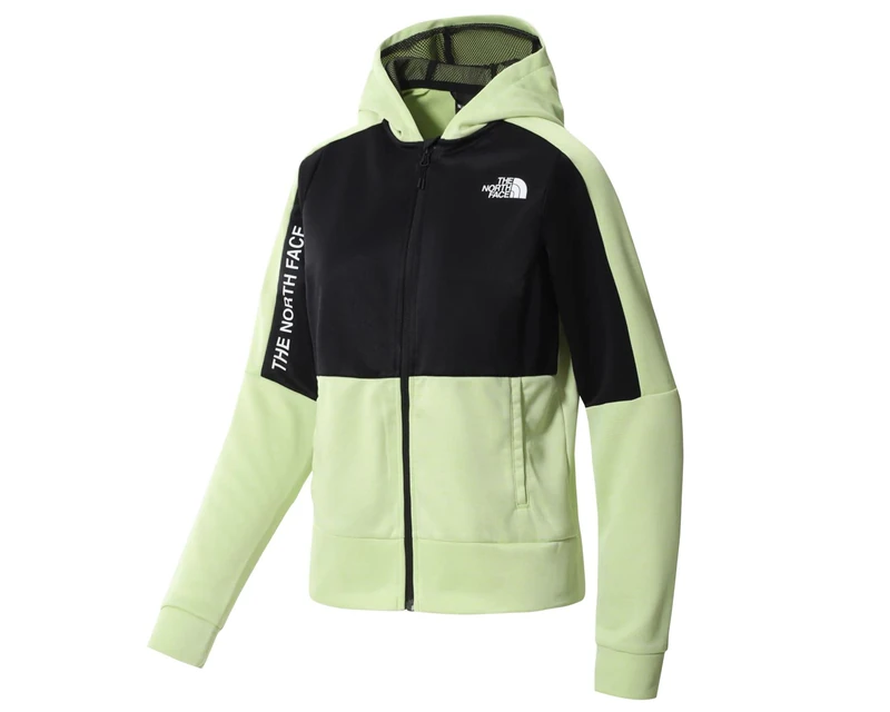 THE NORTH FACE Women's sweatshirt, Sharp Green-tnf Black, L
