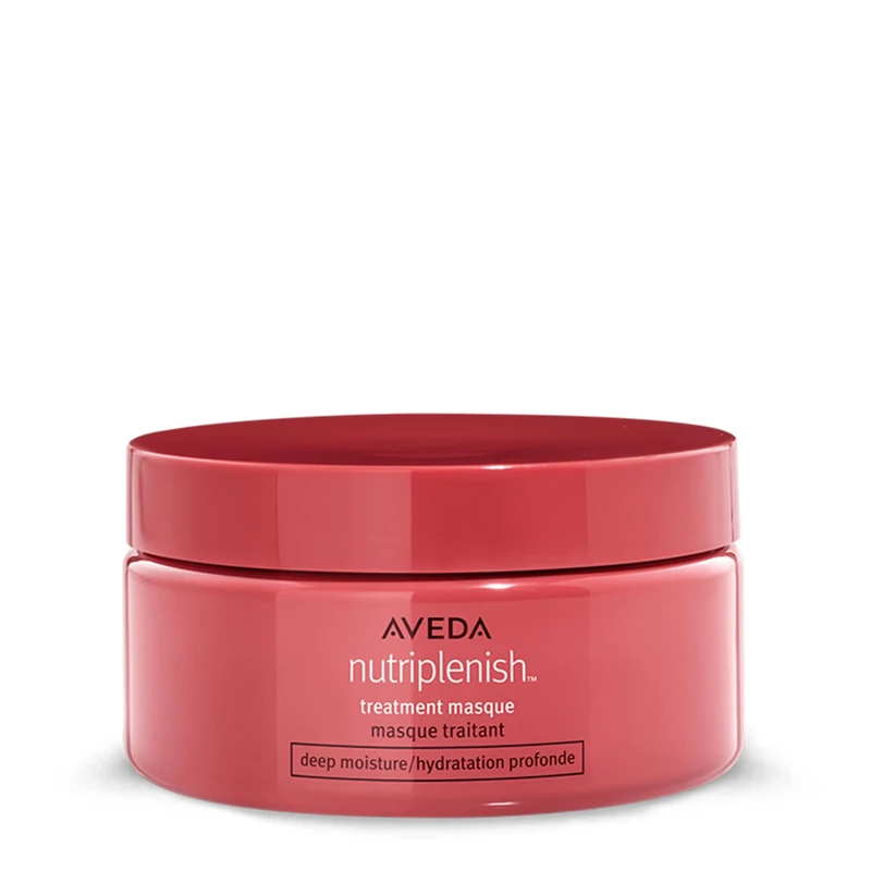 Aveda Nutriplenish Treatment Masque Deep Moisture | Intense Deep Conditioning Hair Mask for Dry, Brittle Hair | Organic Pomegranate Oil, Coconut Oil, Mango Butter | 96% Naturally Derived*, 200ml