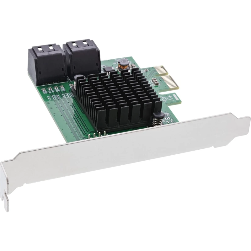 InLine® Interface Card, 4X SATA 6Gb/s Controller, PCIe 2.0 (PCI-Express)