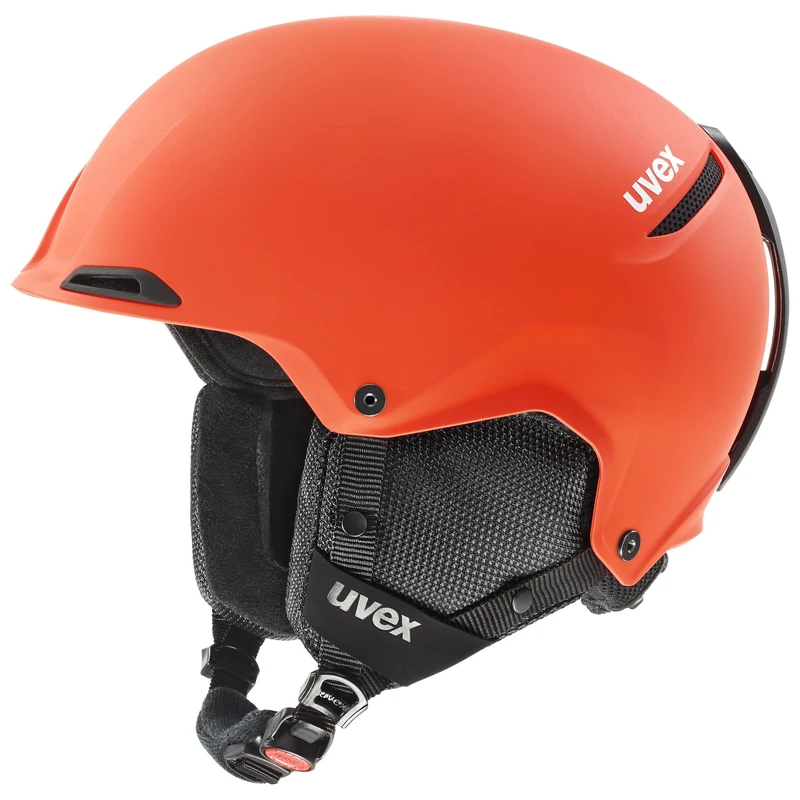 uvex Jakk+ IAS - Ski Helmet for Men and Women - Individual Fit - Optimized Ventilation - Fierce Red Matt - 55-59 cm