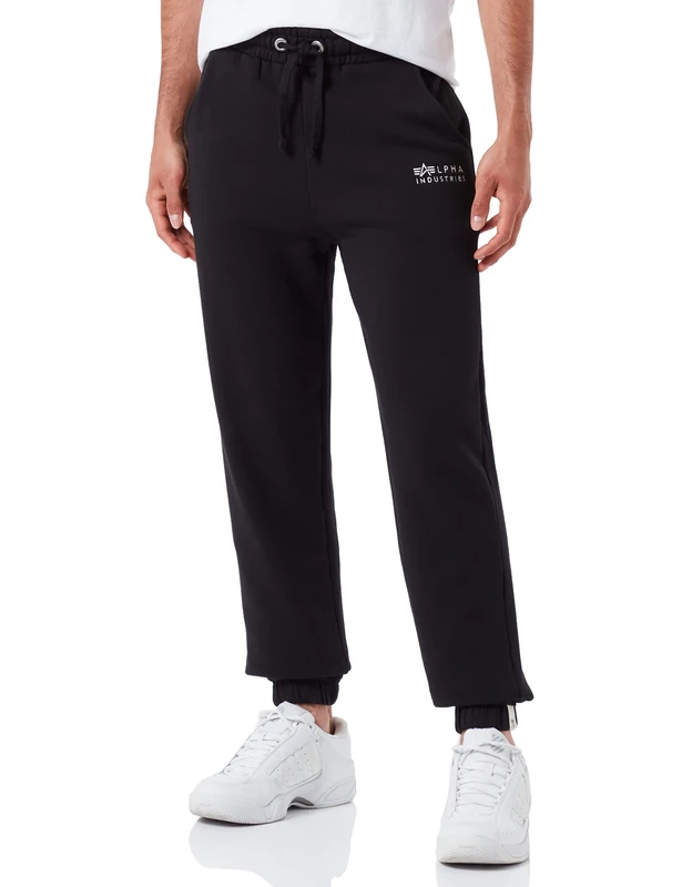 Alpha Industries Organics EMB Regular Jogger Sweatpants for Men Organic Black