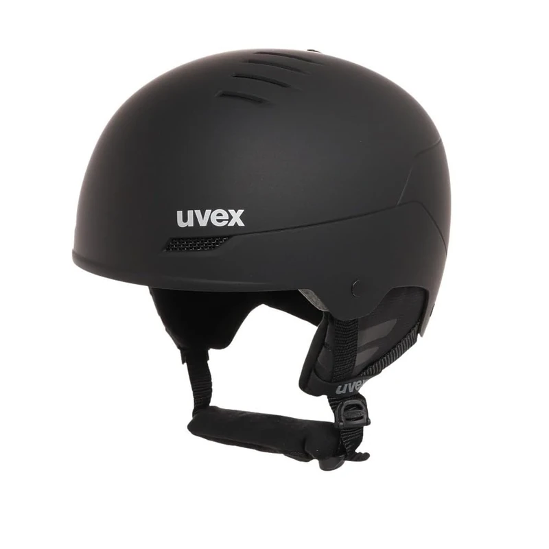 uvex Wanted - Ski Helmet for Men and Women - Individual Fit - Optimized Ventilation - Black Matt - 54-58 cm