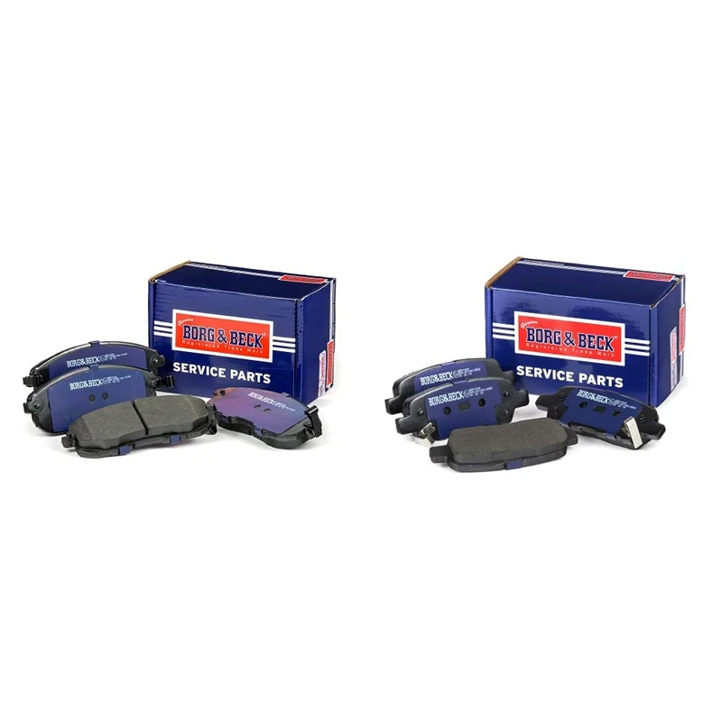 Front Brake Pads Fits: Nissan Juke 1.5 dCi, 1.6 10/10- & Rear Brake Pads Fits: Nissan X-Trail 01-