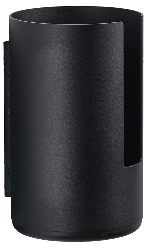 Zone Denmark Rim Wall Mounted Toilet Paper Holder, 13.3 x 21.8 cm, Black