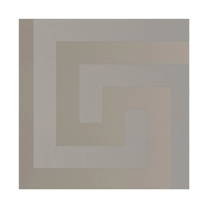 Versace Wallpaper Greek Key Wallpaper 10 m x 70 cm Champagne 386092, Silver, Grey