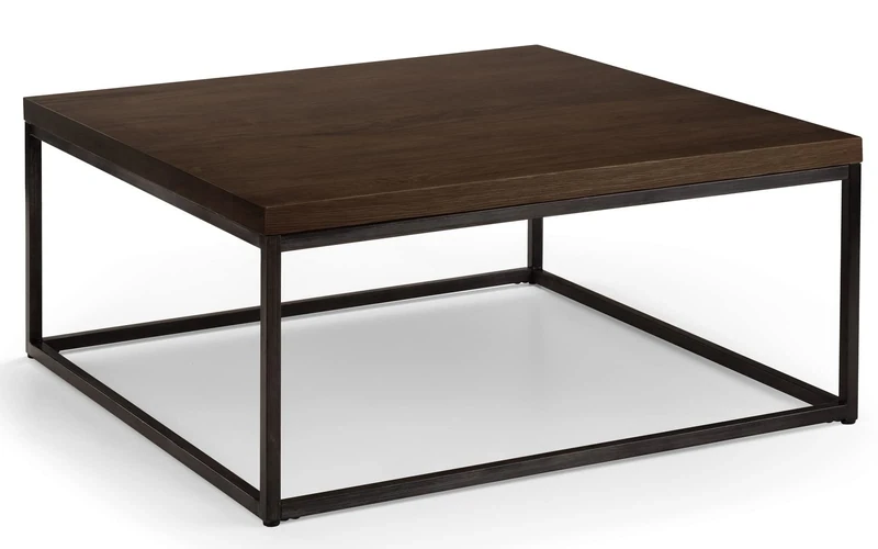 Julian Bowen Brooklyn Square Coffee Table, Dark Oak