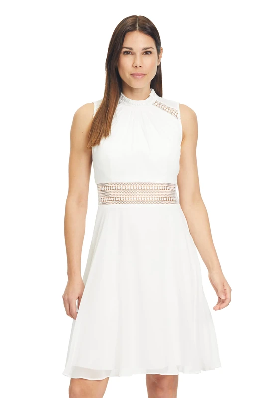 Vera Mont Vera Mont Women's 0131/4825 Dress, Ivory White, 32