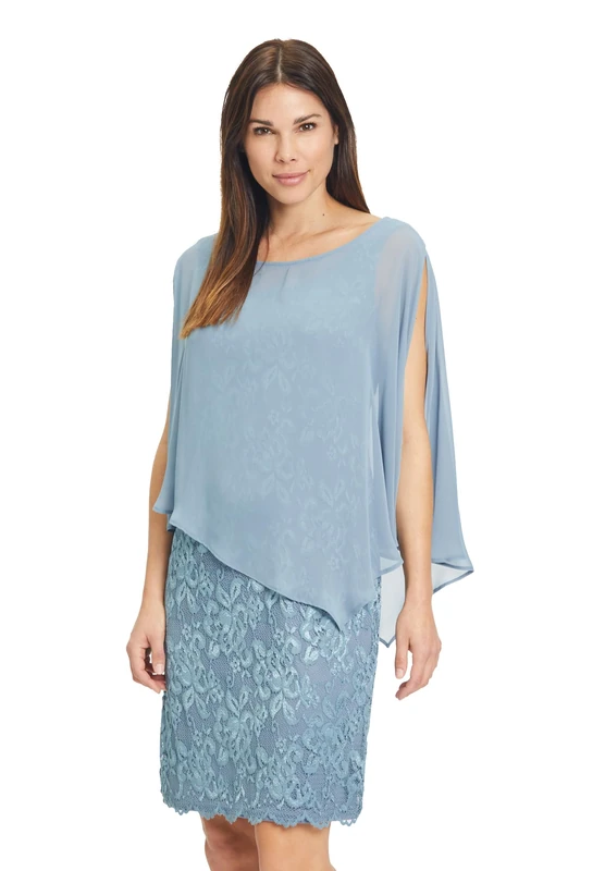 Vera Mont Vera Mont Women's 0095/4805 Dress, Blue Grey, 44