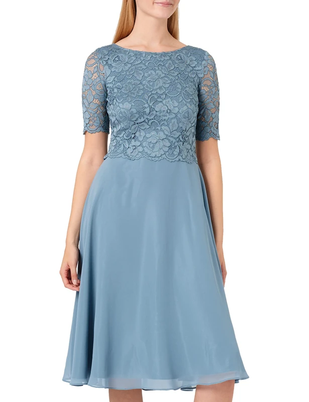 Vera Mont Vera Mont Women's Dress, Bluish Grey, 24