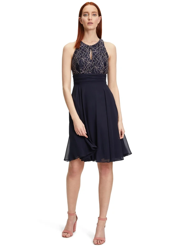 Vera Mont Vera Mont Women's 0223/4825 Dress, Night Sky, 10