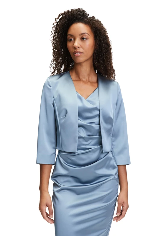 Vera Mont Women's Bolero, Bluish Grey, 20