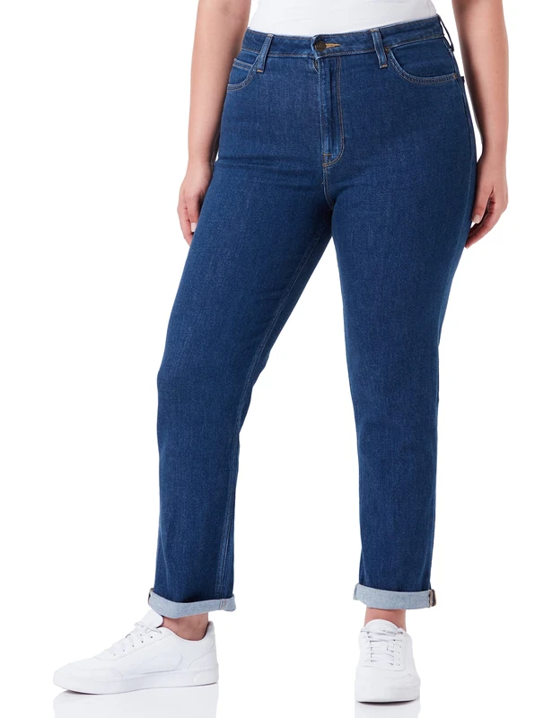 Lee Women's Carol II Jeans, Dark Hydro, 26W x 31L