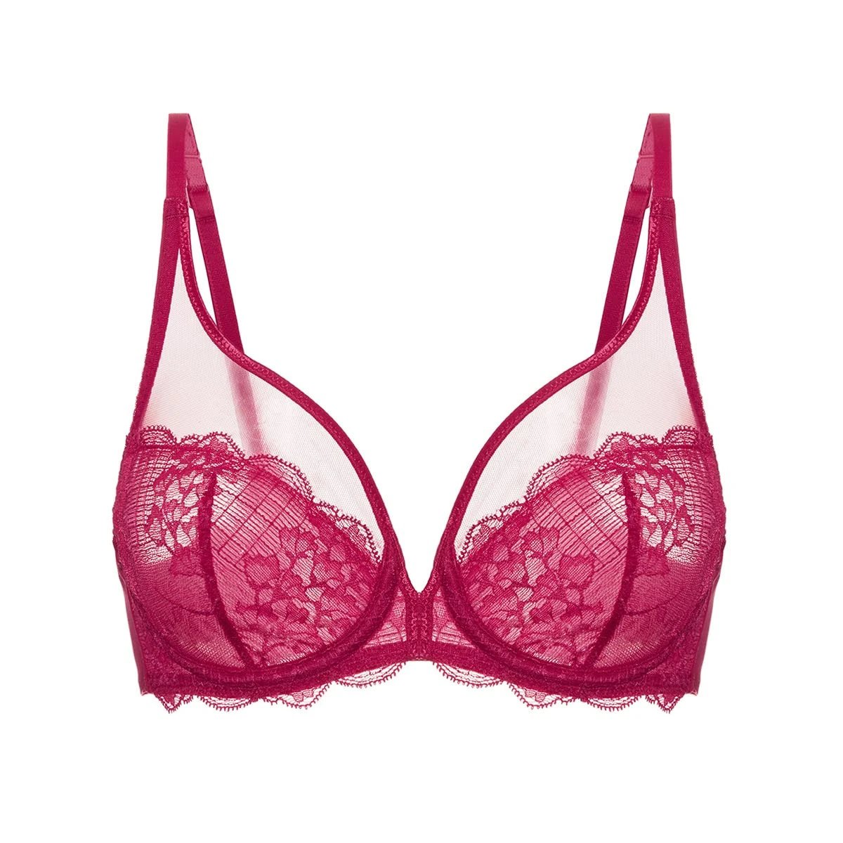 Simone Perele Women's Reve Full Cup, Cranberry, 30F