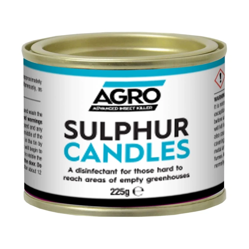 Greenhouse Sulphur Candles 225g Kill Greenhouse Pests and Spores (4)