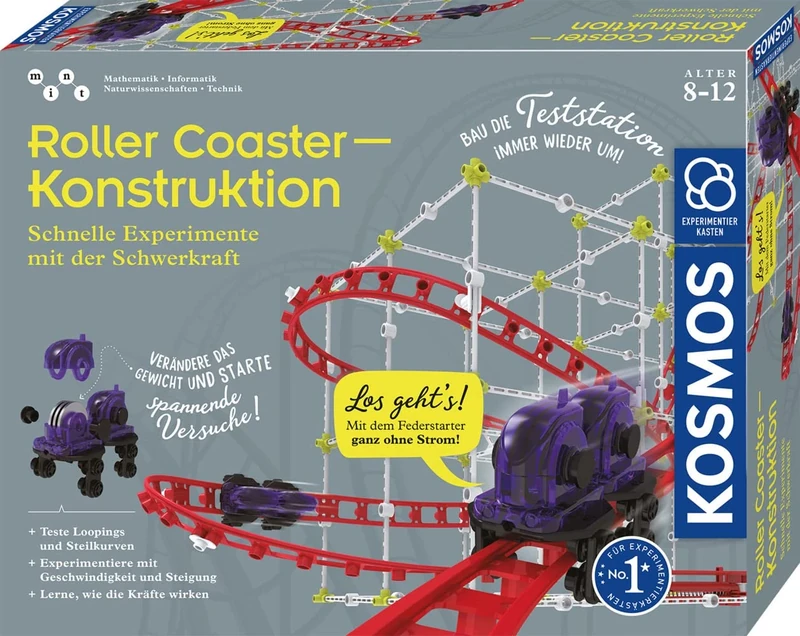 Kosmos 621032 Roller Coaster Construction Experiment Box, Multicoloured