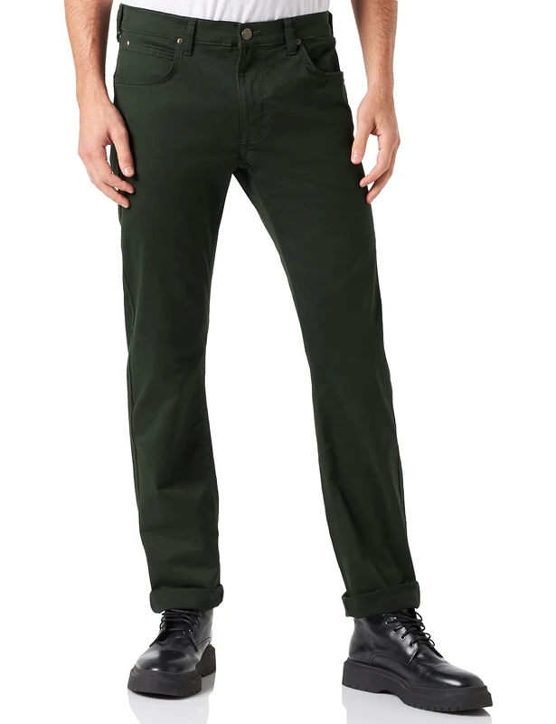 WHITELISTED Men's Daren Zip Fly Jeans, Kelp, 36 W/34 L - Image 1
