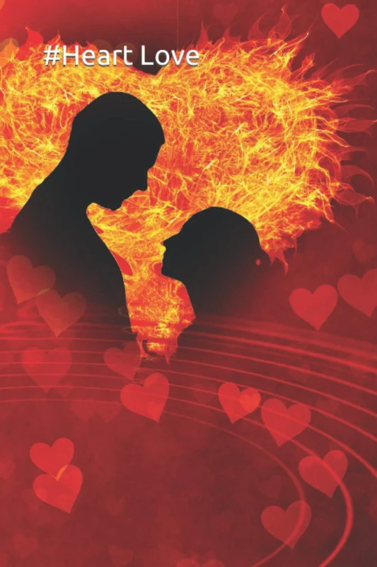 #Heart Love Flame Lovers Man Flare-Up Woman