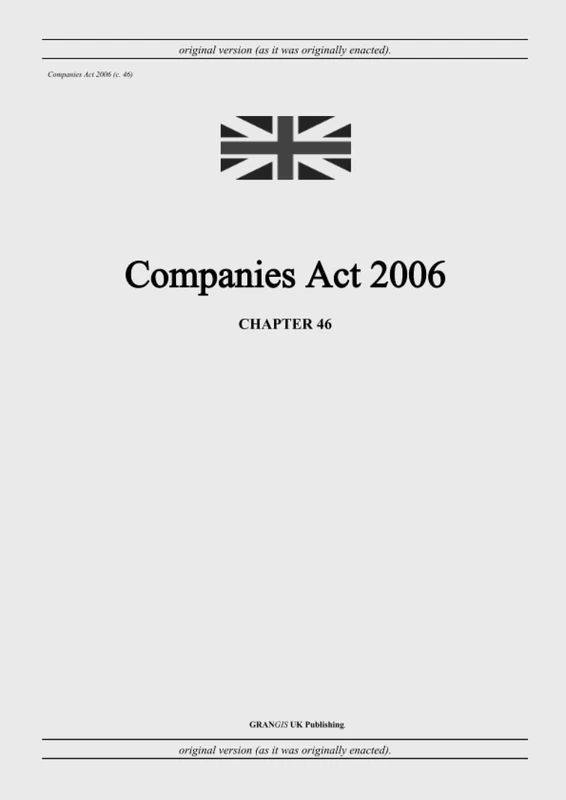 Companies Act 2006 (c. 46)