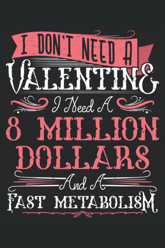 Anti Valentines Day Notebook: Organizer | Planner | Journal | 120 Pages