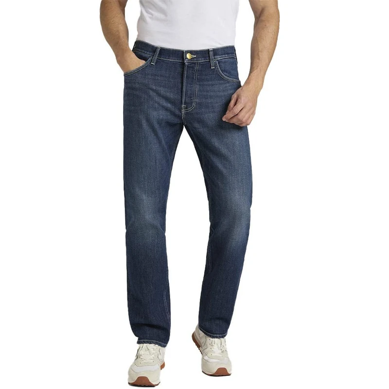LEE Men's Jeans West I, Regular Straight Fit, Straight Leg