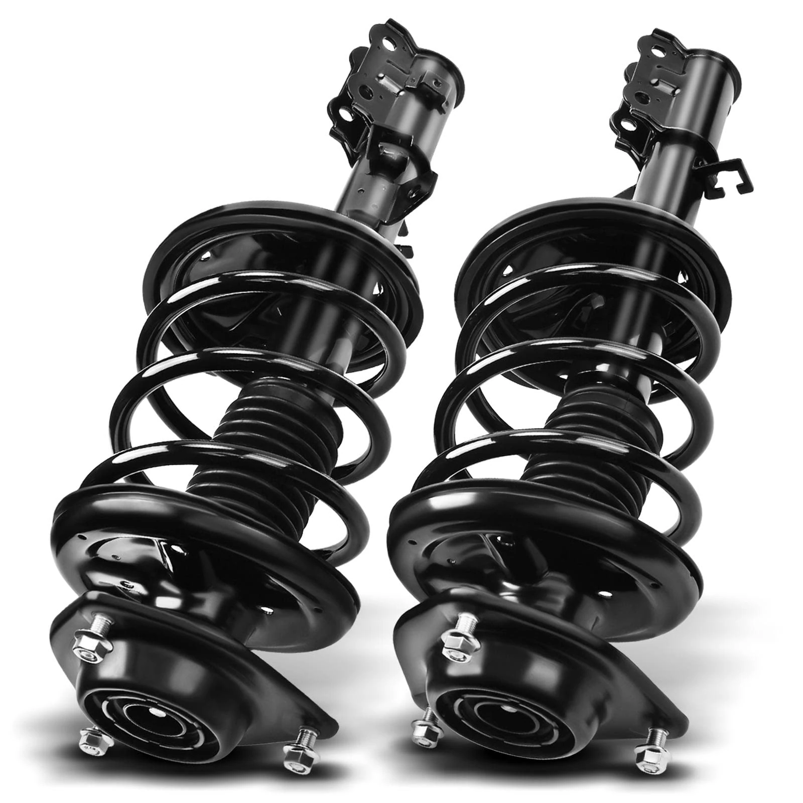 A-Premium Front Pair (2) Complete Strut & Coil Spring Assembly Compatible with Kia Spectra 2004-2009, Spectra5 2005-2009, Driver and Passenger Side