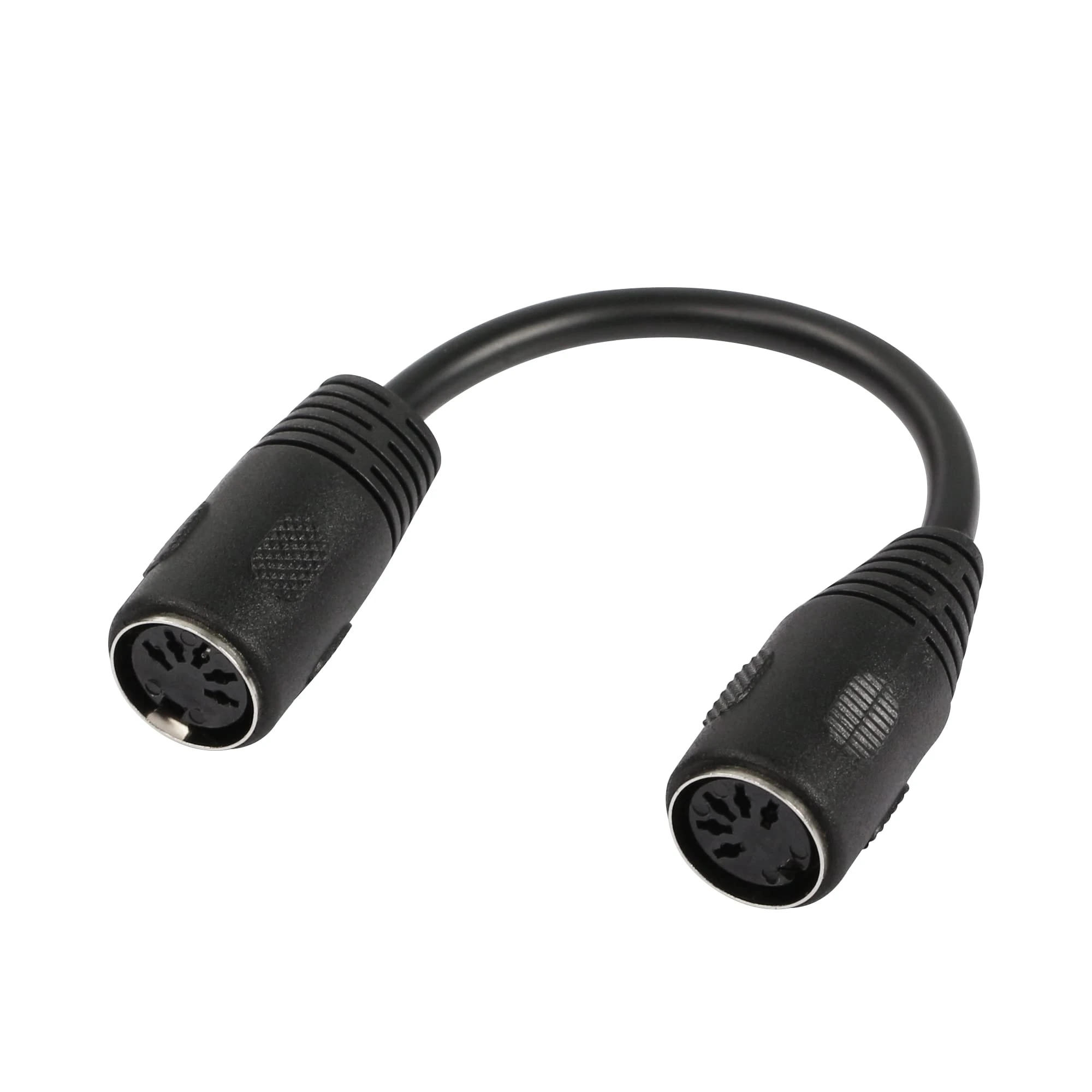 CERRXIAN 0.5FT MIDI Din Cable, Female to Female Audio Cable For Keyboard, Organ, Electric Piano, Guitar