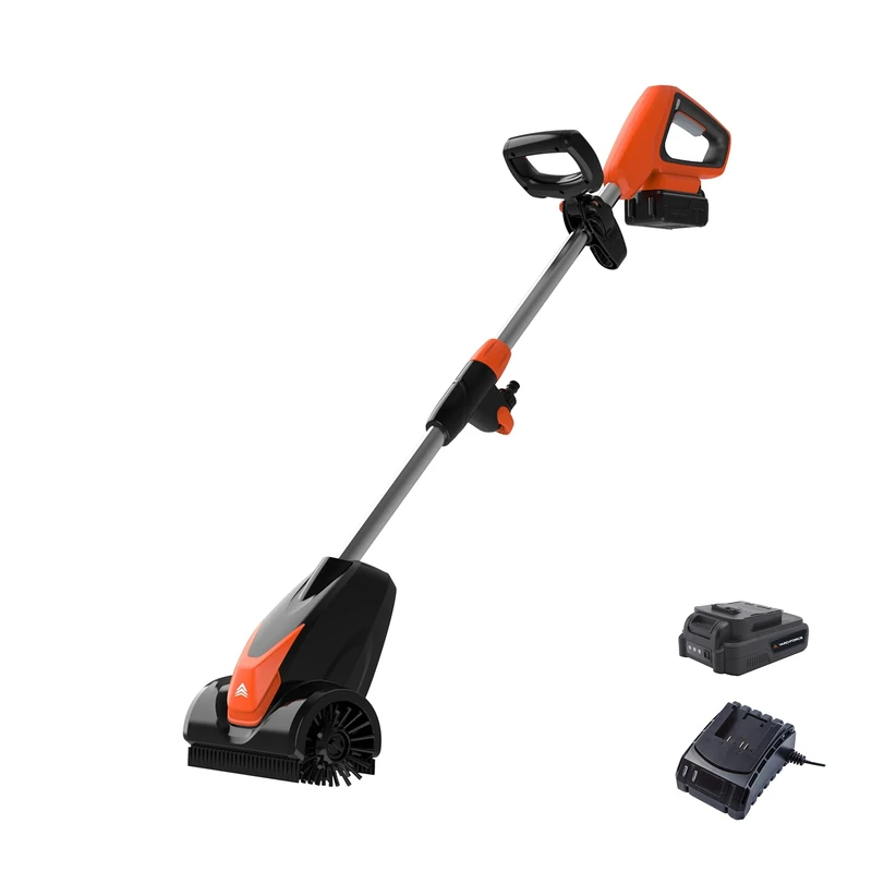 Yard Force 20V 4.0Ah Lithium-Ion Cordless Patio Cleaner 20cm cleaning width and 2-speed settings - LW CPC1