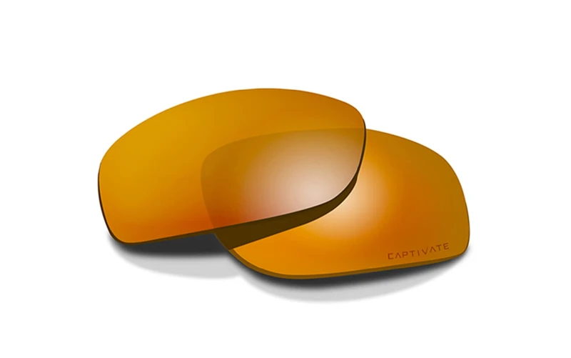 WileyX Aspect Replacement Lenses, Captivate Polarized Bronze Mirror, One Size