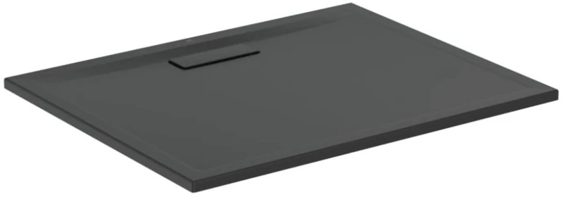 Ideal Standard Ultra Flat New Rectangular Shower Tray, 1000 x 800mm, T4468V3, Silk Black