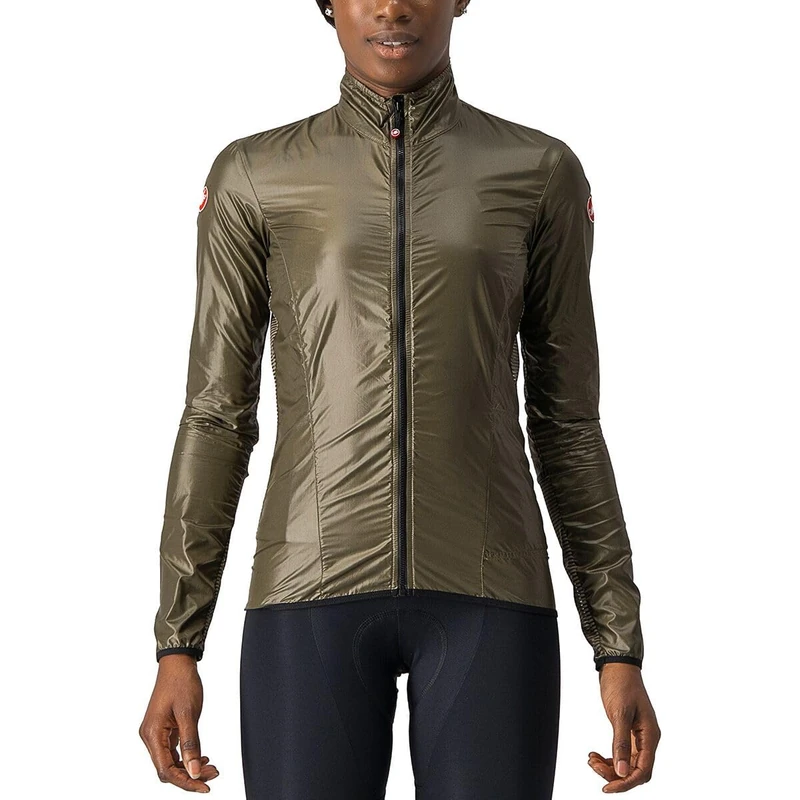CASTELLI 4520089-232 ARIA SHELL W JACKET Women's Jacket MOSS BROWN L