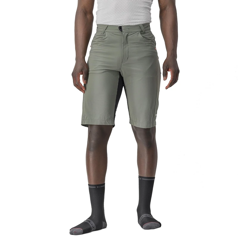 CASTELLI 4520027 UNLIMITED BAGGY SHORT Men's Shorts FOREST GRAY S