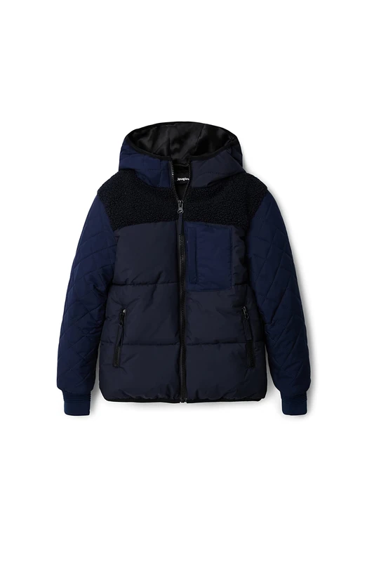 Desigual Boys Padded_Fernan 5000 Navy, Blue, 12-Nov