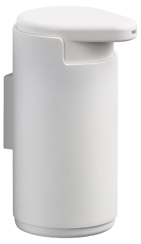 Zone Denmark Rim Wall Mounted Soap Dispenser Diameter 8.5 cm Height 14.4 cm White