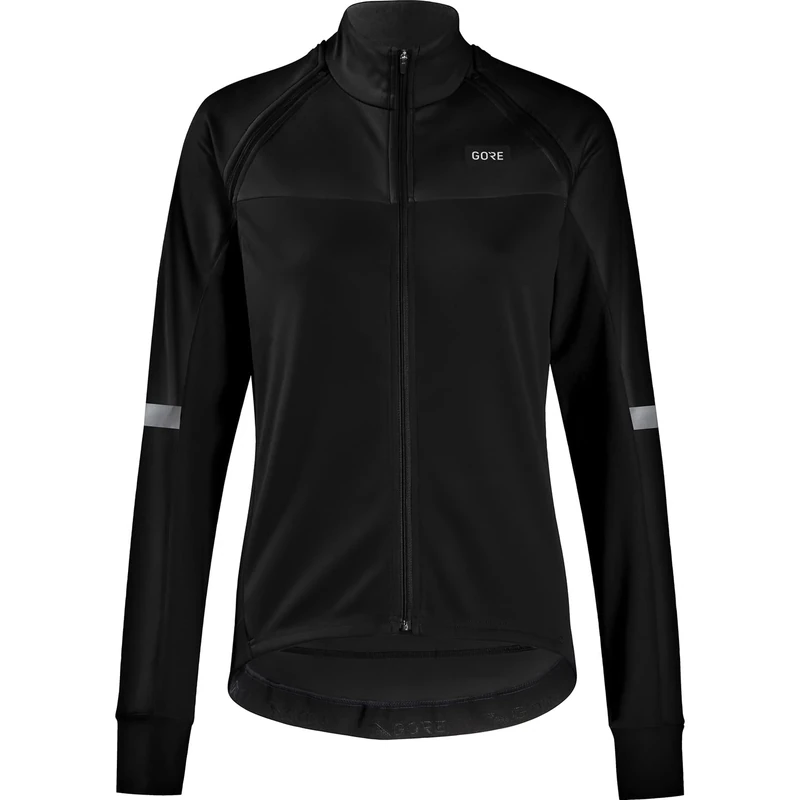 GORE WEAR Women's Cycling Jacket Phantom, GORE-TEX INFINIUM, Black, 42