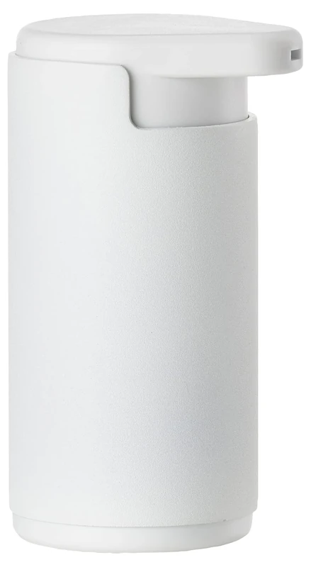 Zone Denmark Rim Soap Dispenser, Diameter 8.7 cm, Height 14.4 cm, White