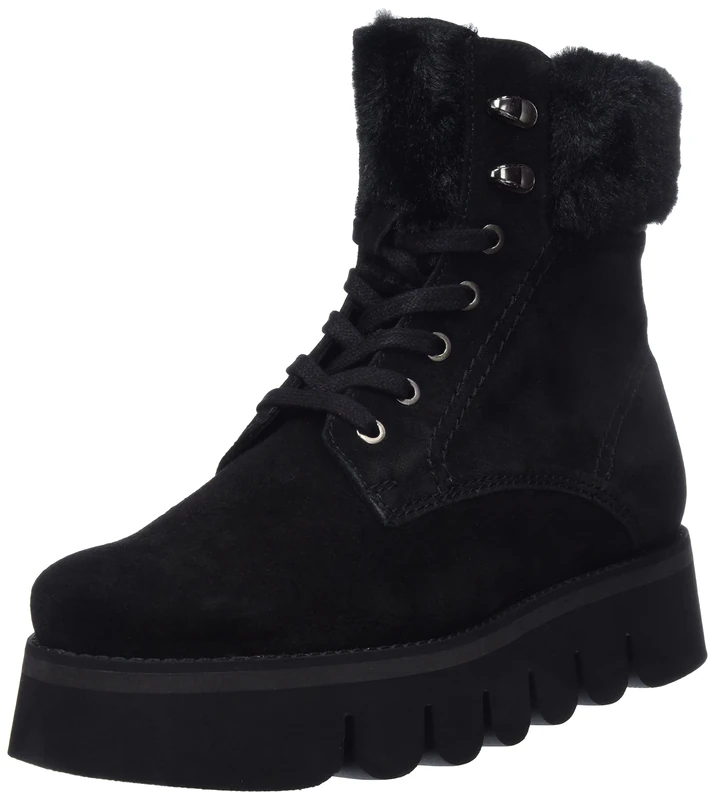 ara Women's Vigonza Ankle Boot, Black, 7.5 UK