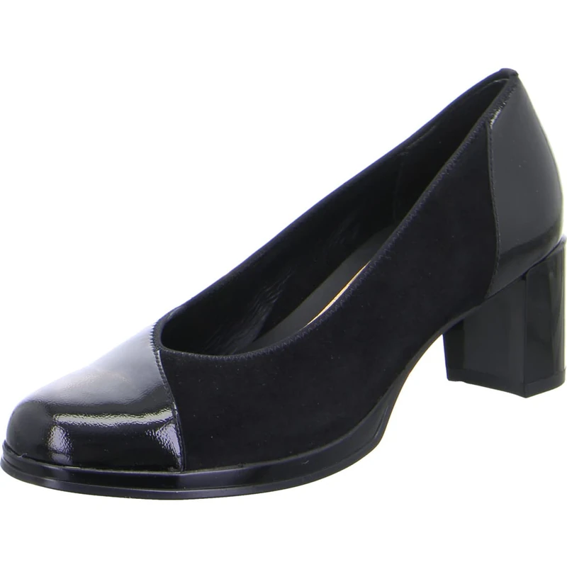 ARA Women's Cannes Pump, Black, 9 UK