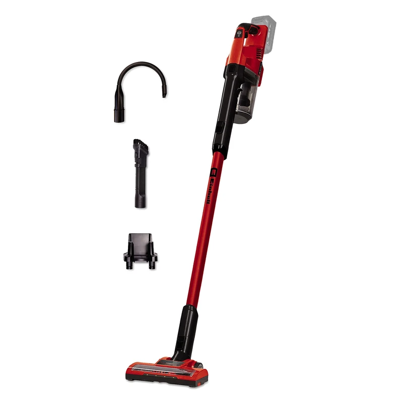 Einhell Cordless Stick Vacuum Cleaner 18V Power X-Change, Lightweight, Bagless, 0.6L Capacity, Cyclone Technology, Triple Filters, Without Battery TE-SV 18 Li Solo