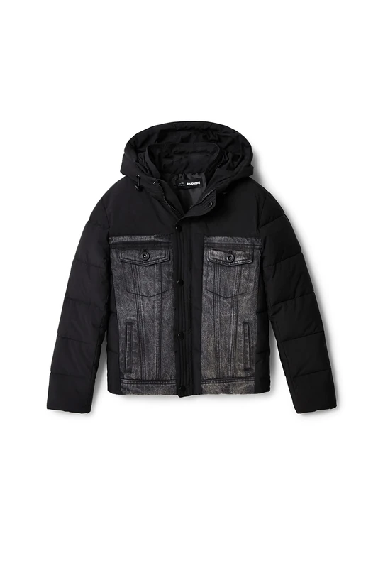 Desigual Boys Black CHAQ_Pizza 2000, 12 Years