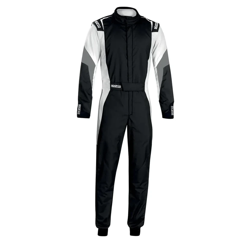 Sparco Competition Suit 2022 Size 48 Black/White/Grey