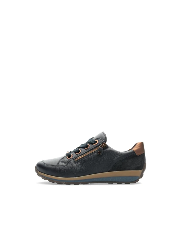 ARA Women's Rome Sneaker, Blue Nuts, 3.5 UK