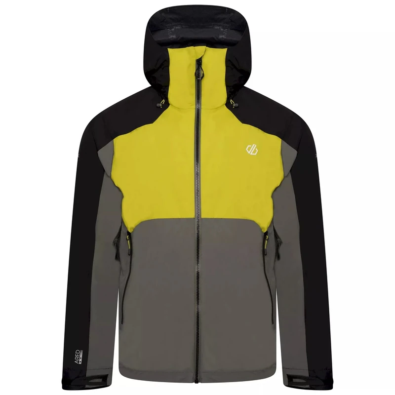 Dare2b Men's Touchpoint II JKT Jacket, Agave Green/Neon Spring/Black, XXL