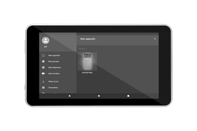 DiO Connected Home 7'' touch screen for DIOVDP-B02