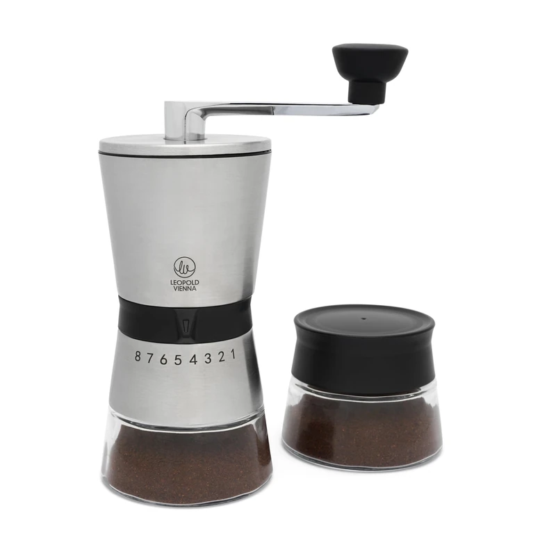 Leopold Vienna LV143002 Coffee Grinder Silver