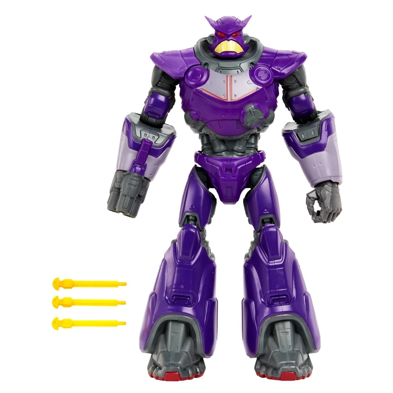 Buzz Lightyear HJJ29 - Buzz Lightyear Blaster Attack Zurg Action Figure with 11 Movable Joints, Over 15 Light and Sound Effects, Toy for Children from 4 Years